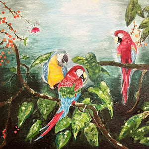 Three Parrots